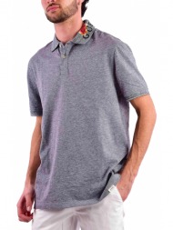 μπλούζα polo guess flower embro m3gp12kbq80-g7v2