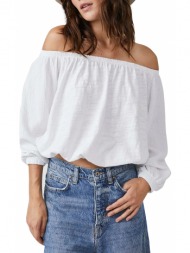 top free people parfait bubble ob1626332-painted white