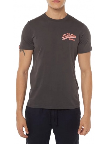 μπλούζα κοντομάνικη superdry d2 ovin vintage vl neon