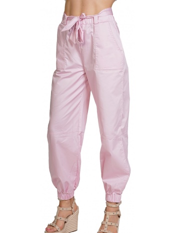 παντελόνι υφασμάτινο kendall + kylie belted loose elastic σε προσφορά