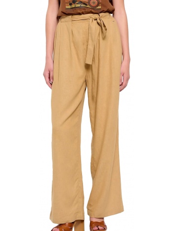 παντελόνι υφασμάτινο funky buddha με ζώνη fbl007-114-02-oat σε προσφορά