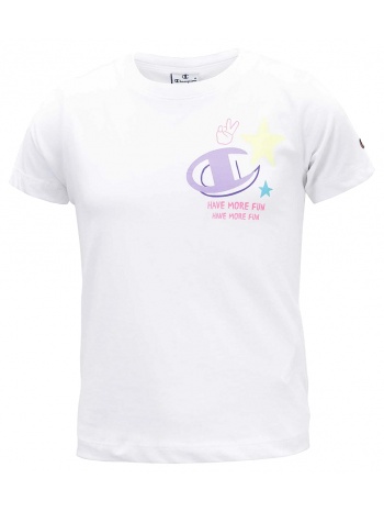 μπλούζα κοντομάνικη champion crewneck 404681-ww001 σε προσφορά
