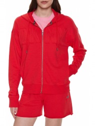 ζακέτα dkny exploded applique logo full zip hoodie dp3j9276-hib