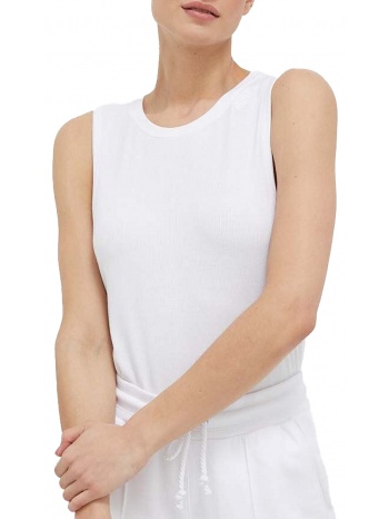 μπλούζα αμάνικη dkny platinum rib dolphin dp3t9265-wht σε προσφορά