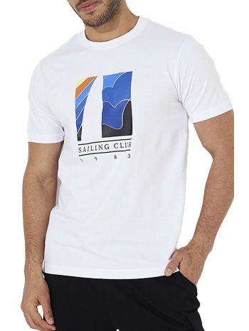 μπλούζα κοντομάνικη nautica 3ncn1i00878-908 white σε προσφορά