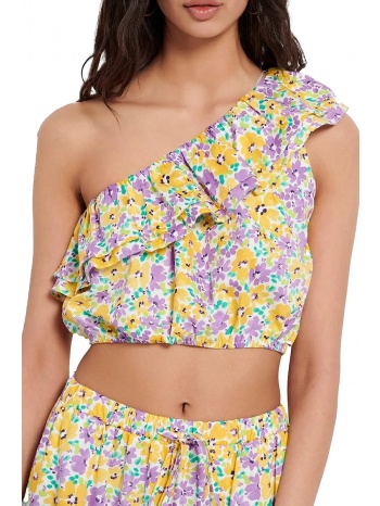 top funky buddha cropped floral fbl007-112-17-multi σε προσφορά