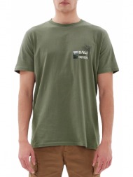 μπλούζα κοντομάνικη emerson bali 231.em33.136-army green