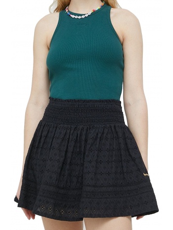 φούστα superdry ovin vintage lace mini w7210278a-02a σε προσφορά
