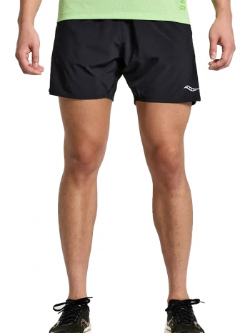 σορτς saucony outpace 5` sam800328-bk σε προσφορά