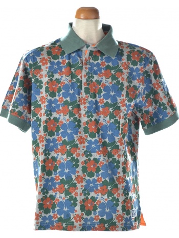 μπλούζα polo m-one miss one φλοράλ 15093-917-54-00925 σε προσφορά