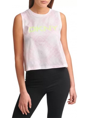 μπλούζα αμάνικη dkny sport logo dp1t8072-axq σε προσφορά