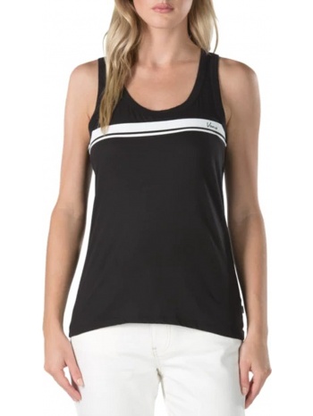 μπλούζα αμάνικη vans script stripe vn0a3ipjblk1-black σε προσφορά