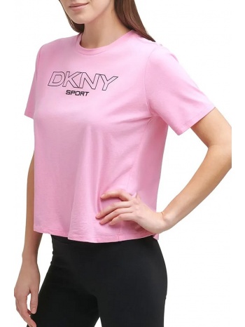 μπλούζα κοντομάνικη dkny dkny sport logo dp1t8020-8gu σε προσφορά