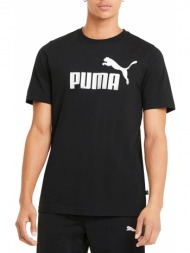 μπλούζα κοντομάνικη puma ess logo tee 586666-01