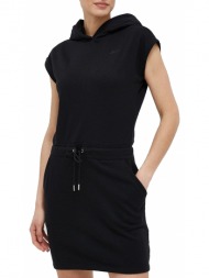 φόρεμα dkny embroidered logo cinched waist sneaker dp3d4775-blk