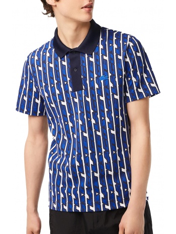 μπλούζα polo lacoste all over letter ph5655-any pommier σε προσφορά