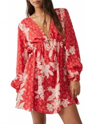 φόρεμα free people soli mini ob1500727-bubble bath combo