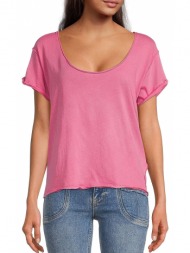 μπλούζα κοντομάνικη free people dylan ob1636660-hazelwood combo