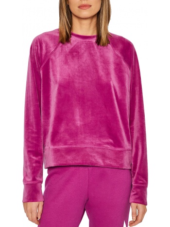 μπλούζα μακρυμάνικη dkny sport με βελούδινη υφή dp1t8279-pdm σε προσφορά