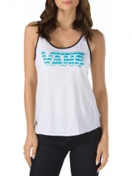 μπουφάν vans tie stripe drop vn0a2rmlwht1-white