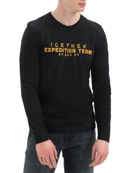 μπλούζα μακρυμάνικη camel active organic cotton c12-409649-6t19-88