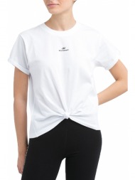 μπλούζα κοντομάνικη dkny sport dkny logo dp0t8070-wht