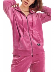 ζακέτα dkny sport βελούδινη dp1j9047-pdm