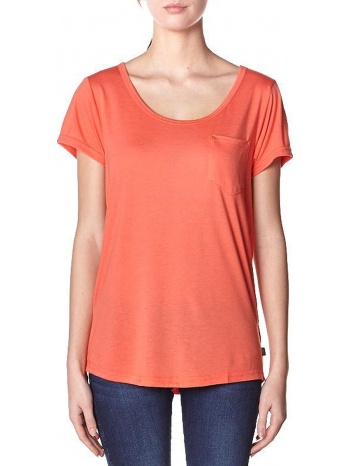 μπλούζα κοντομάνικη vans slinger vn000vzqlm31-coral σε προσφορά