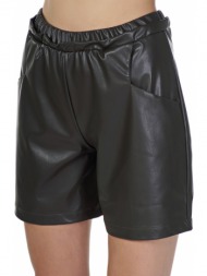 σορτς kendall + kylie vegan leather kkw352102-black