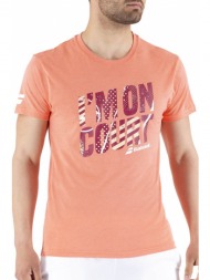 μπλούζα κοντομάνικη babolat exercise message 4ms21445-6012