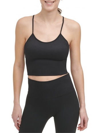 top dkny sport crop dp1t7982-blk σε προσφορά