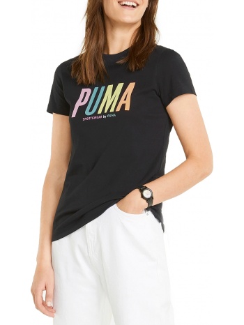 μπλούζα κοντομάνικη puma swxp graphic tee 533559-01 σε προσφορά
