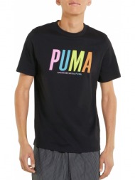 μπλούζα κοντομάνικη puma swxp graphic 533623-01