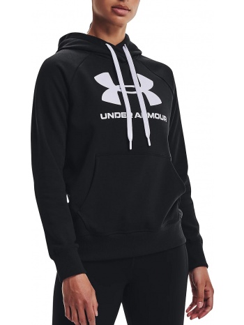μπλούζα μακρυμάνικη under armour rival fleece logo hoodie σε προσφορά