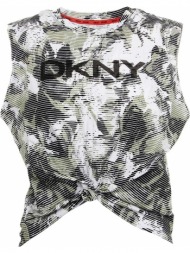 μπλούζα αμάνικη dkny sport dp1t8155-olv