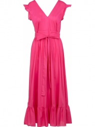 φόρεμα liu jo beach popeline stretch va2012 t5904-82436