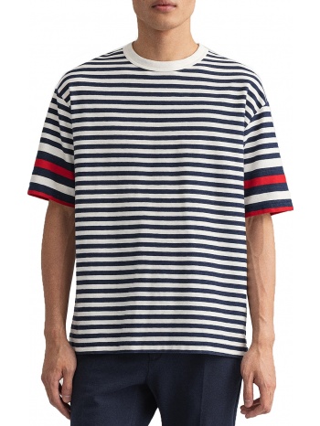 μπλούζα κοντομάνικη gant humming garden print 2023045-433 σε προσφορά