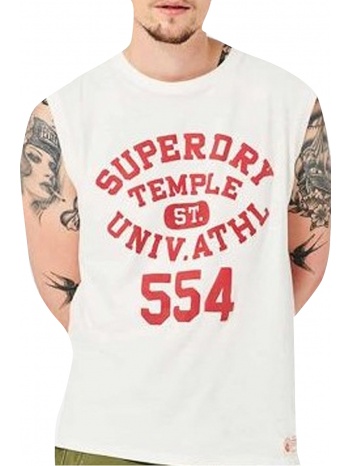 μπλούζα αμάνικη superdry vintage athletic m6010647a-34c