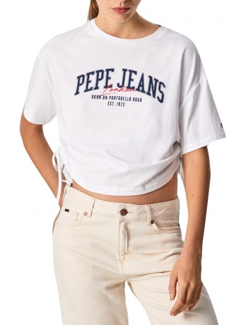 μπλούζα κοντομάνικη pepe jeans cara pl505151-800 σε προσφορά