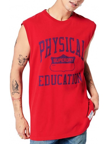 μπλούζα αμάνικη superdry vintage athletic m6010647a-rxg