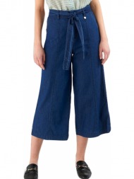 παντελόνι jean ale jype culotte με ζώνη 81253098-denim
