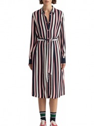 φόρεμα gant multi stripe a-line 3gw4503168-g0433