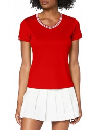 μπλούζα κοντομάνικη wilson team v-neck wra770005-00