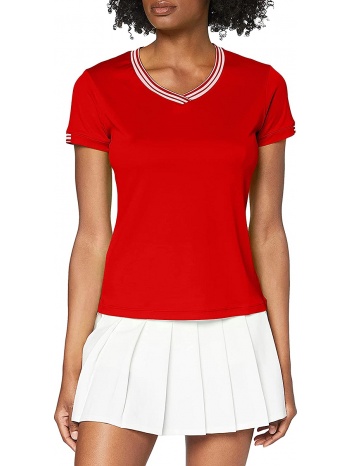 μπλούζα κοντομάνικη wilson team v-neck wra770005-00 σε προσφορά