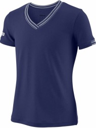 μπλούζα κοντομάνικη wilson g team v-neck wra770101-00