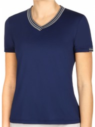 μπλούζα κοντομάνικη wilson team v-neck wra770004-00