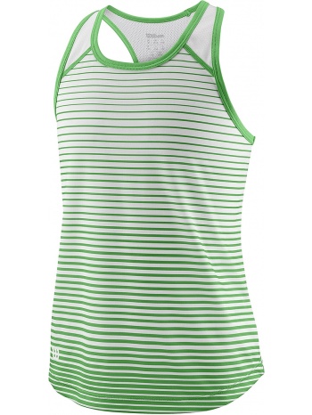 μπλούζα αμάνικη wilson team striped wra769802-00 σε προσφορά