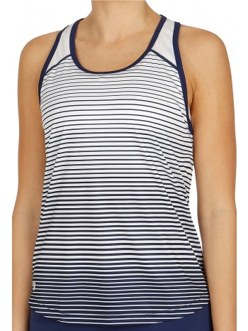 μπλούζα αμάνικη wilson team striped wra766103-00 σε προσφορά