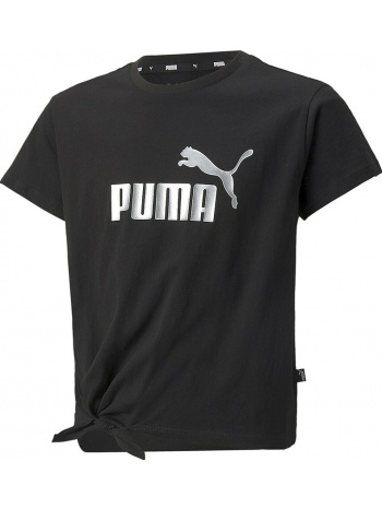 μπλούζα κοντομάνικη puma ess+ logo knotted 846956-01 σε προσφορά