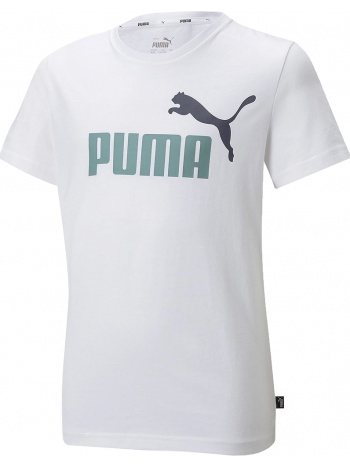 μπλούζα κοντομάνικη puma ess+ 2 col logo tee b 586985-83 σε προσφορά